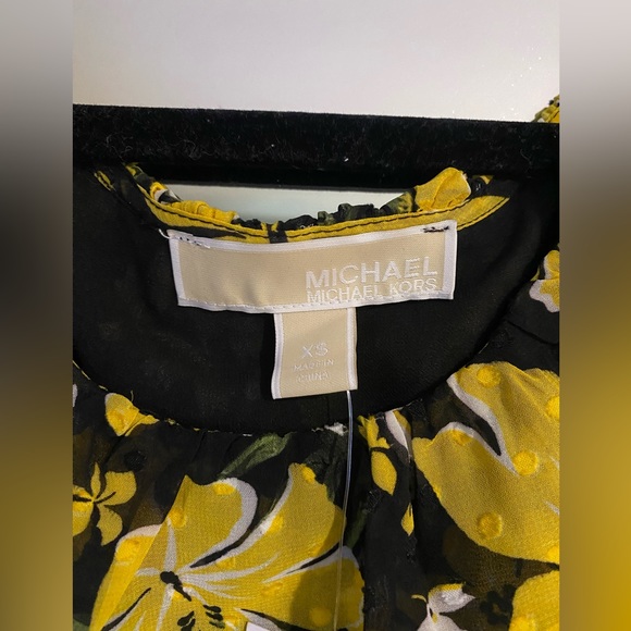 Black and yellow Michael Kors dress - Picture 4 of 4